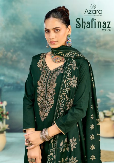 Shafinaz Vol 3 By Radhika Azara Jam Cotton Dress Material 